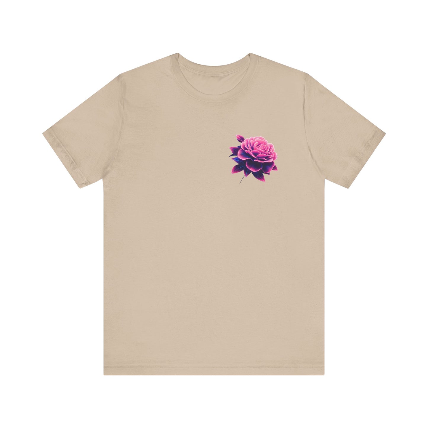 Men's Neon Skull & Flower T-Shirt