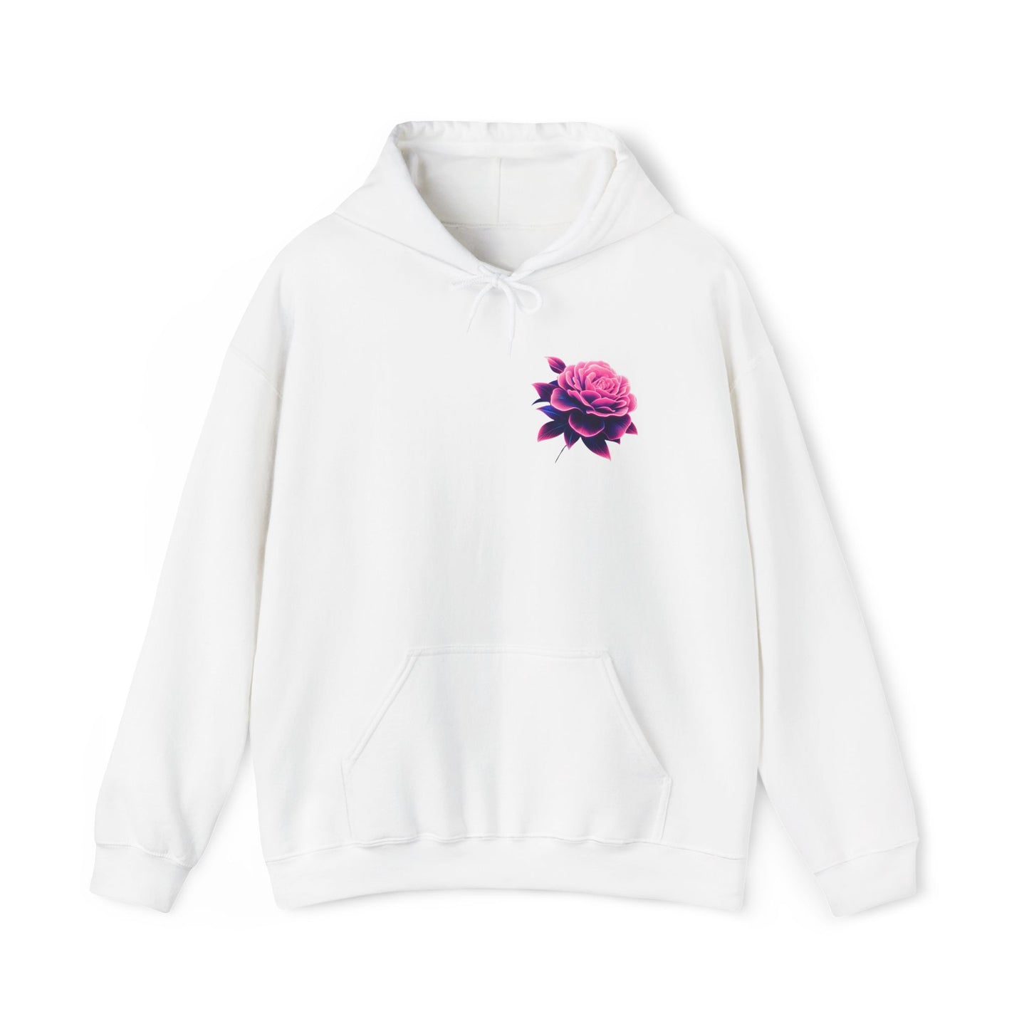 Neon Skull & Flower Hoodie