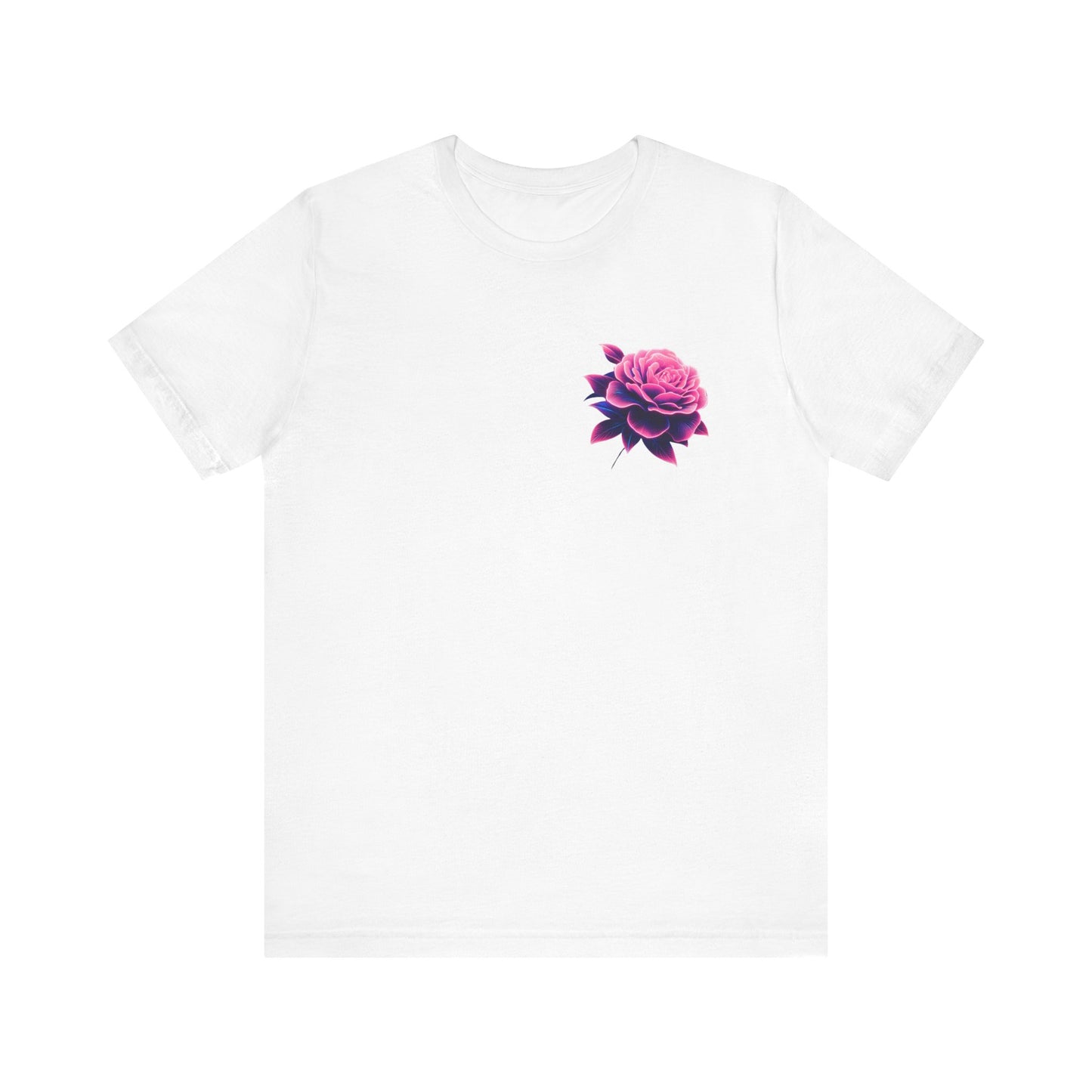 Men's Neon Skull & Flower T-Shirt