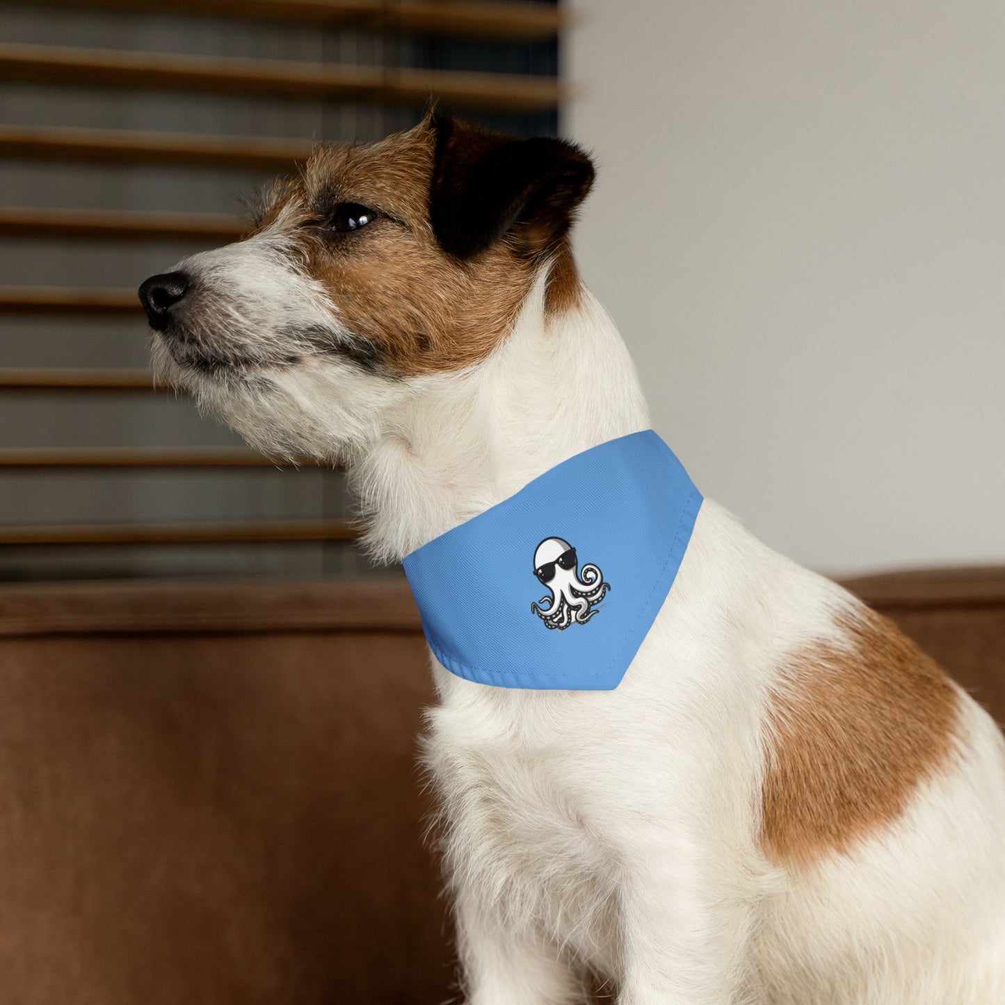 Pet Bandana Collar - Ochto blue