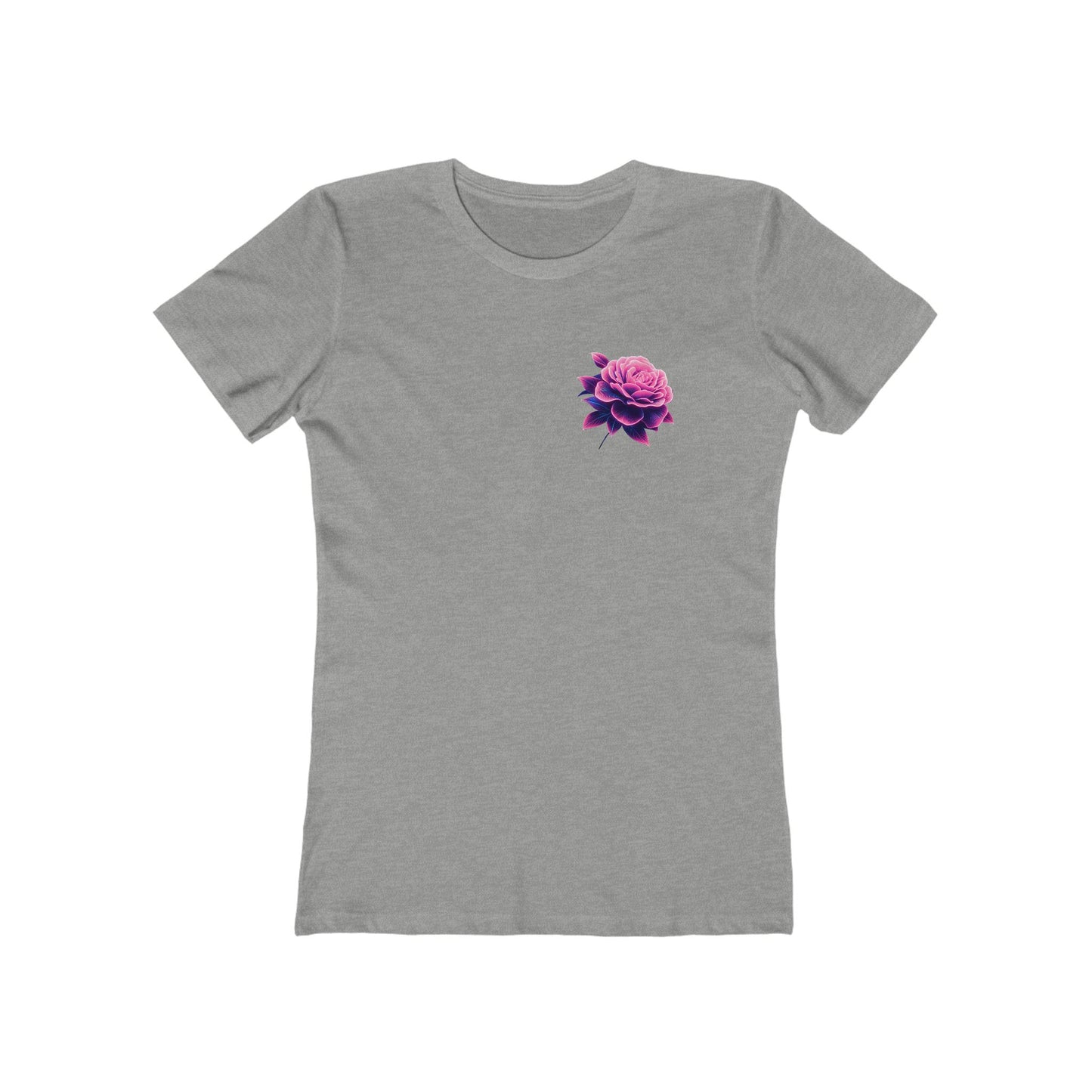 Women's Neon Skull & Flower T-Shirt