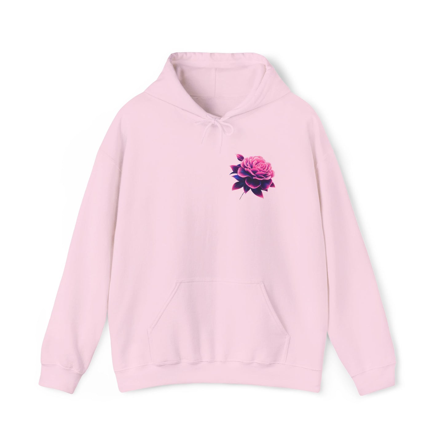 Neon Skull & Flower Hoodie