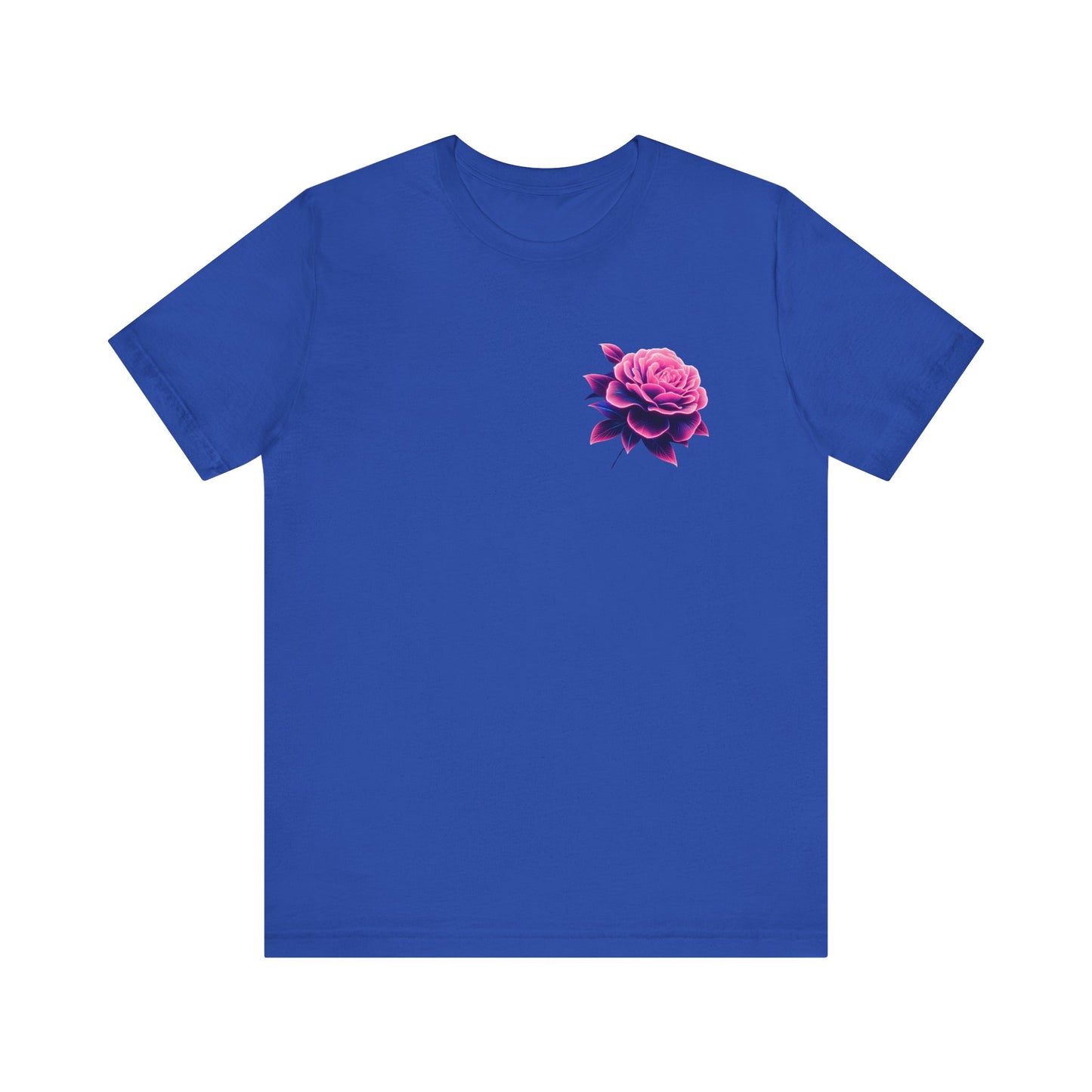 Men's Neon Skull & Flower T-Shirt