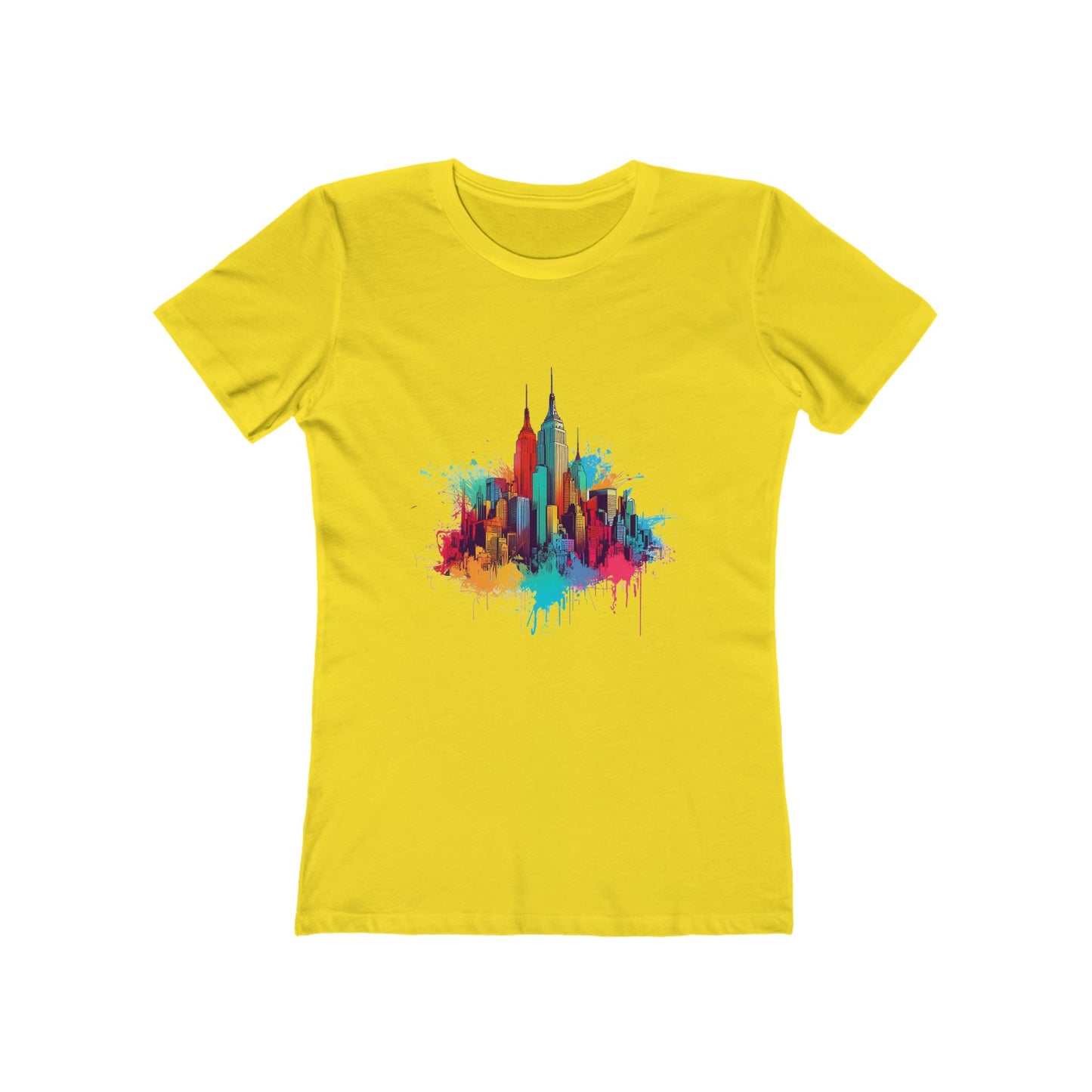 Women's Colorful NYC T-Shirt