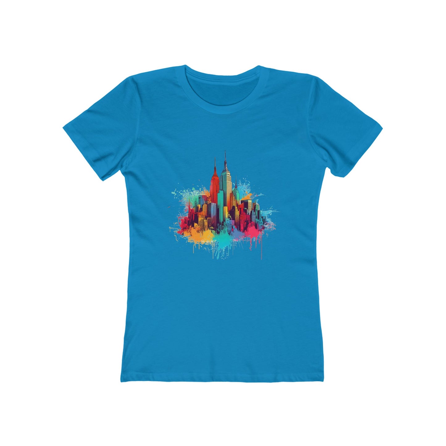 Women's Colorful NYC T-Shirt