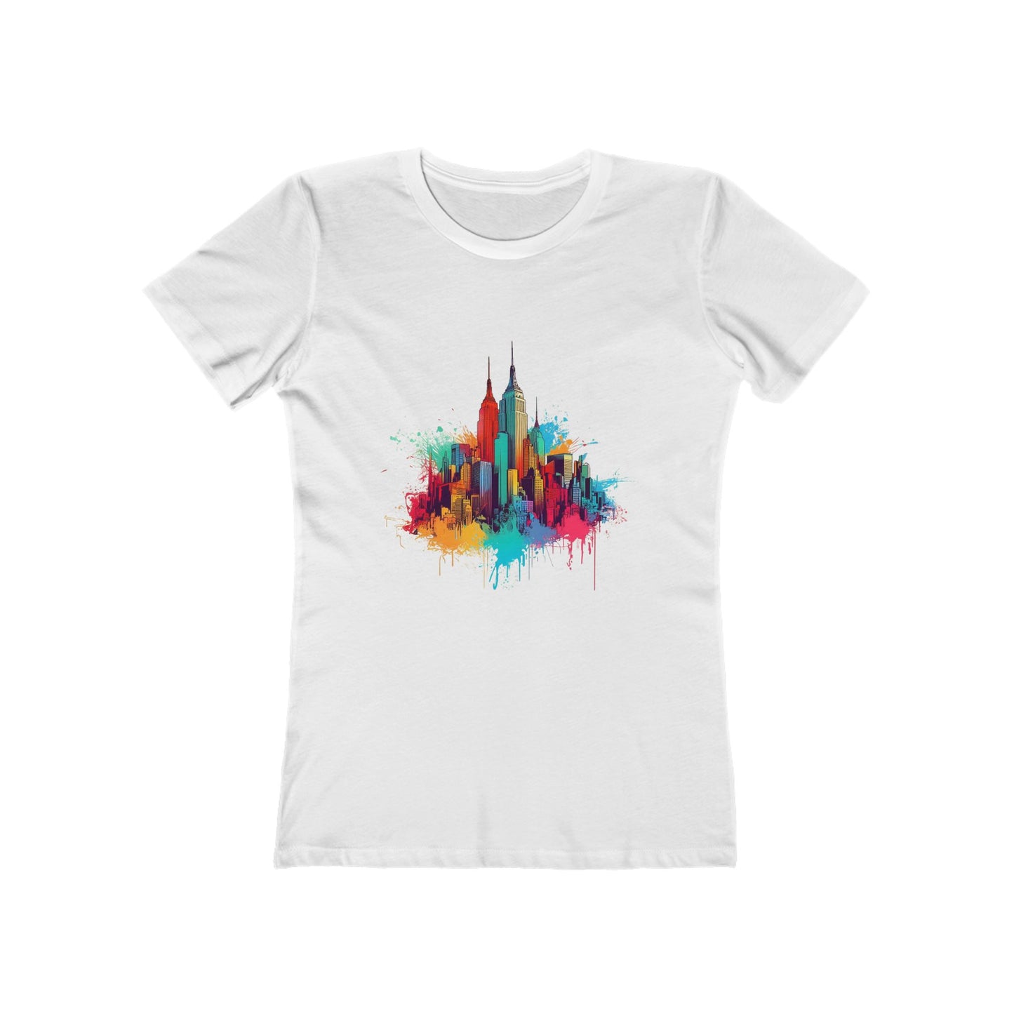 Women's Colorful NYC T-Shirt