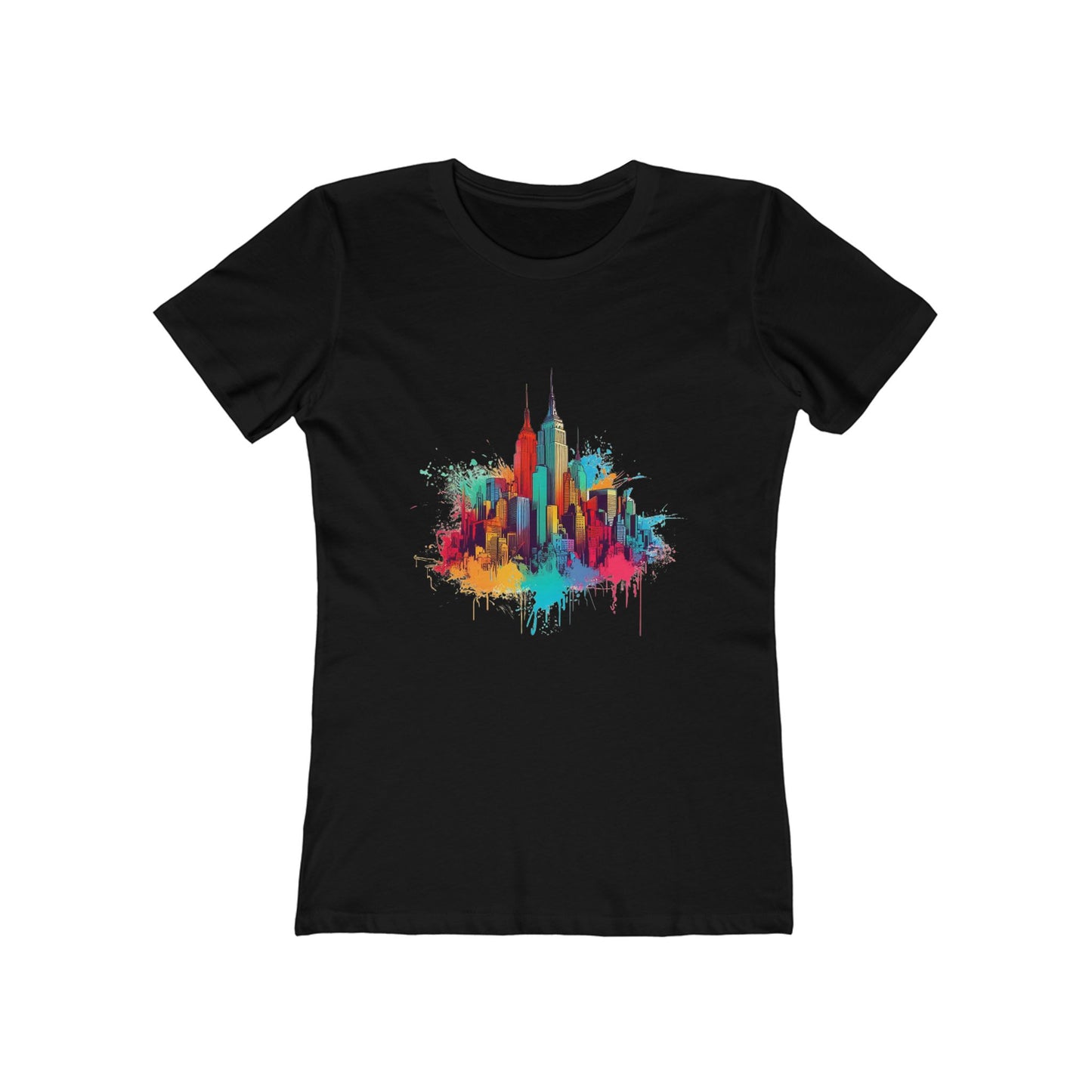 Women's Colorful NYC T-Shirt