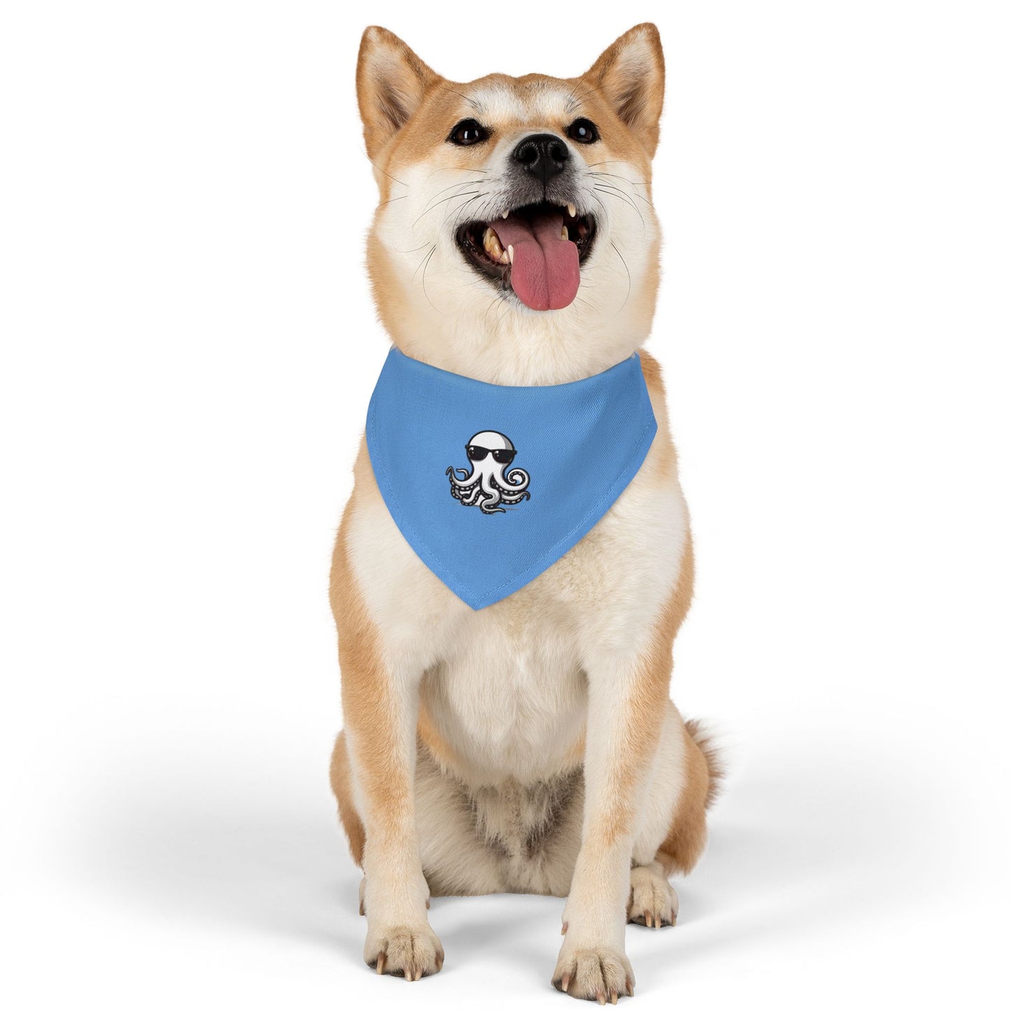 Pet Bandana Collar - Ochto blue