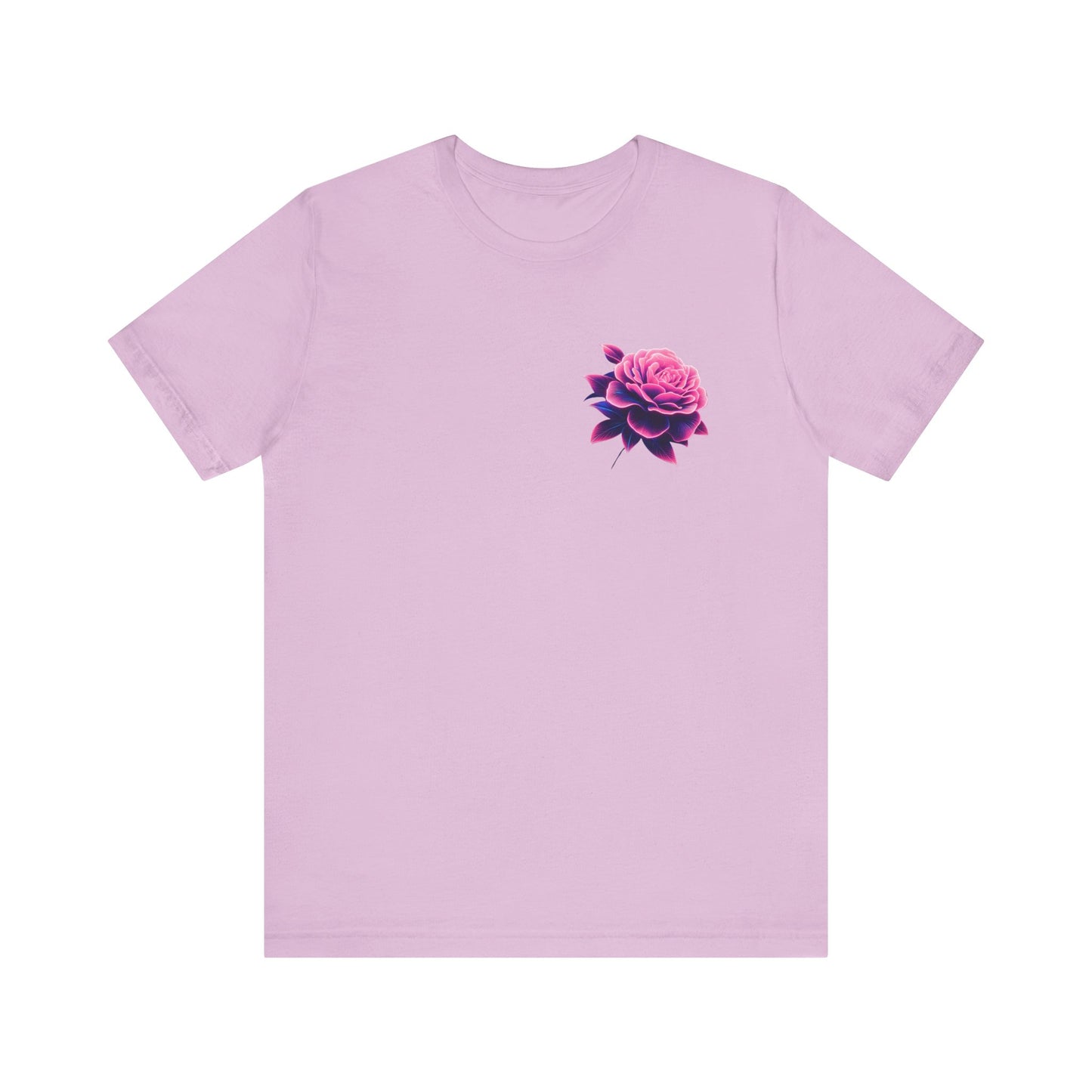 Men's Neon Skull & Flower T-Shirt