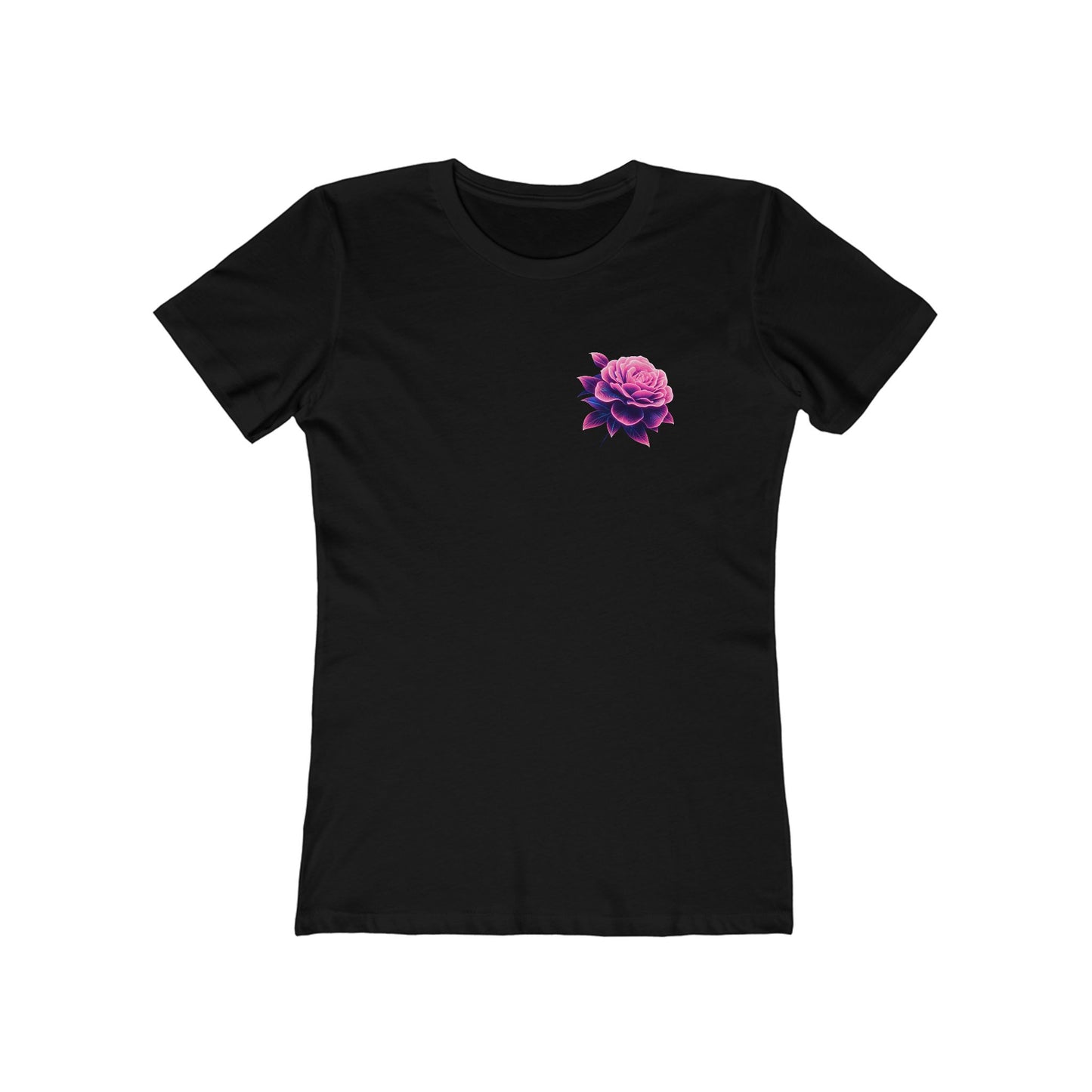 Women's Neon Skull & Flower T-Shirt