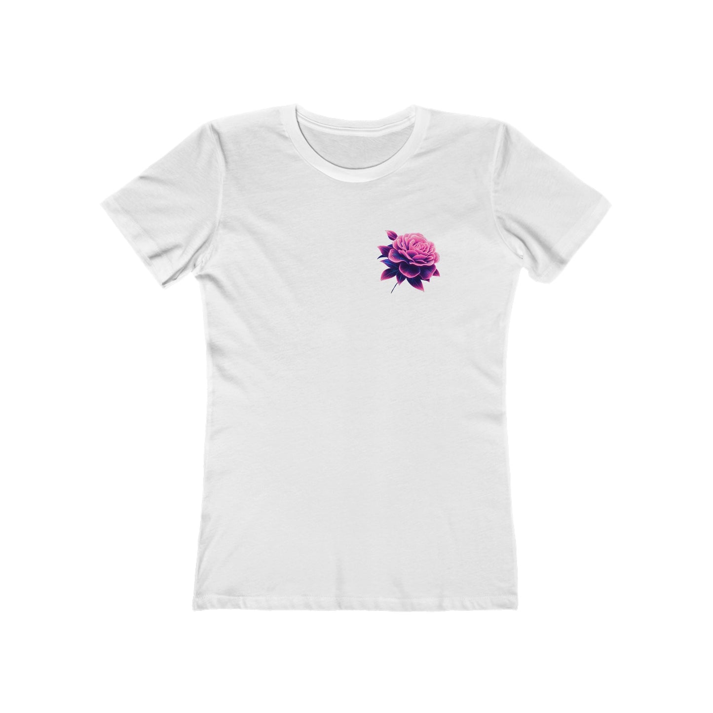 Women's Neon Skull & Flower T-Shirt