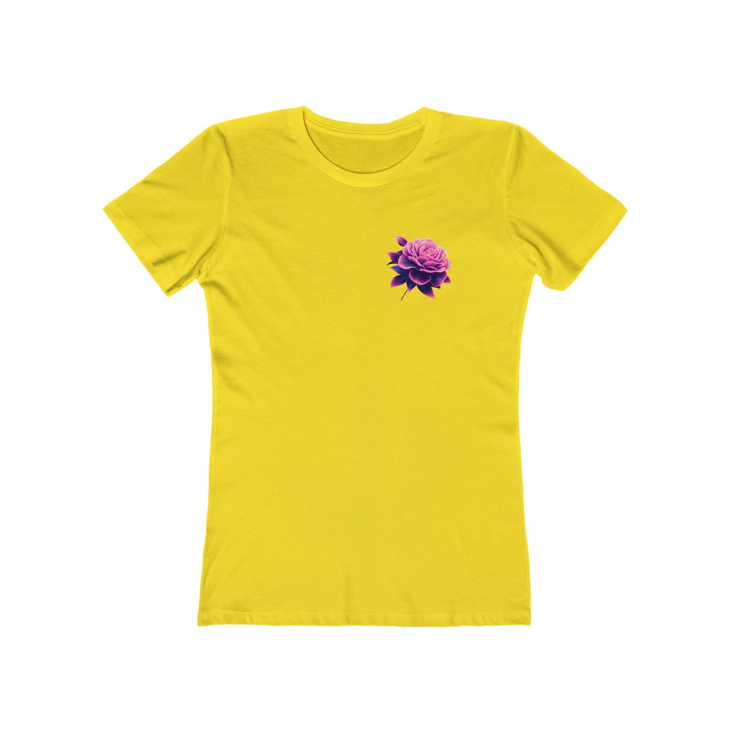 Women's Neon Skull & Flower T-Shirt